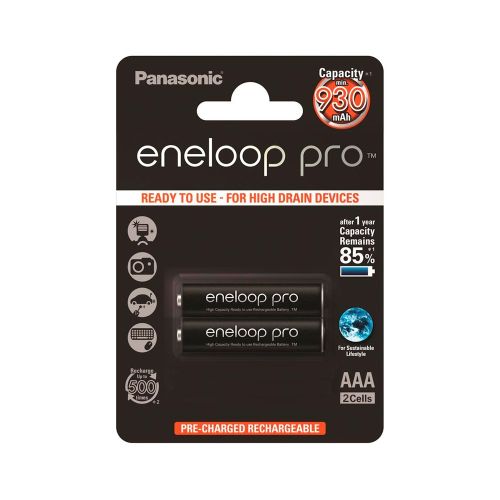 Аккумулятор Panasonic Eneloop Pro AAA 930 mAh 2BP