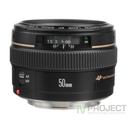 Об'єктив фотоапарата Canon EF 50mm f/1.4 USM можна купити в tv