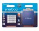 Аккумулятор Panasonic Eneloop AAA 750 4BP mAh NI-MH+case