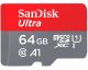 Карта памяти SanDisk 64GB microSDXC C10 UHS-I Ultra + SD фото 1