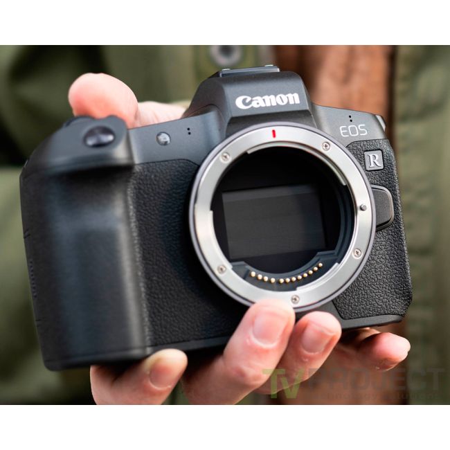 Canon EOS R - фотоаппарат с объективом для фото и видеосъемок купить