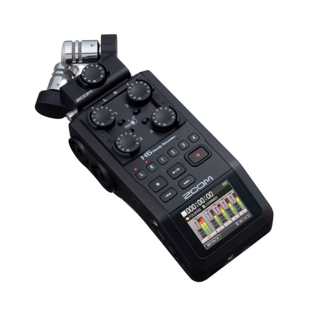 Zoom H6 BLK SET - аудіо рекордер для запису звуку купити в tv-project