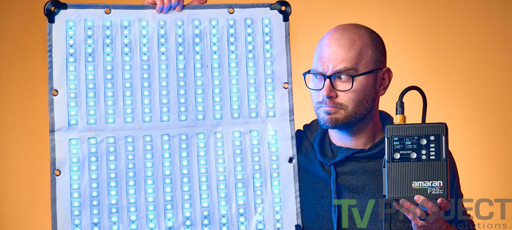 Гибкая LED панель Aputure Amaran F22c фото в описание 1