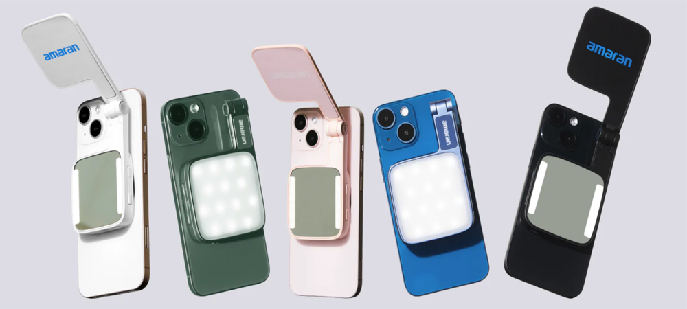 Свет для смартфона Aputure amaran Go Charcoal фото в описание 1