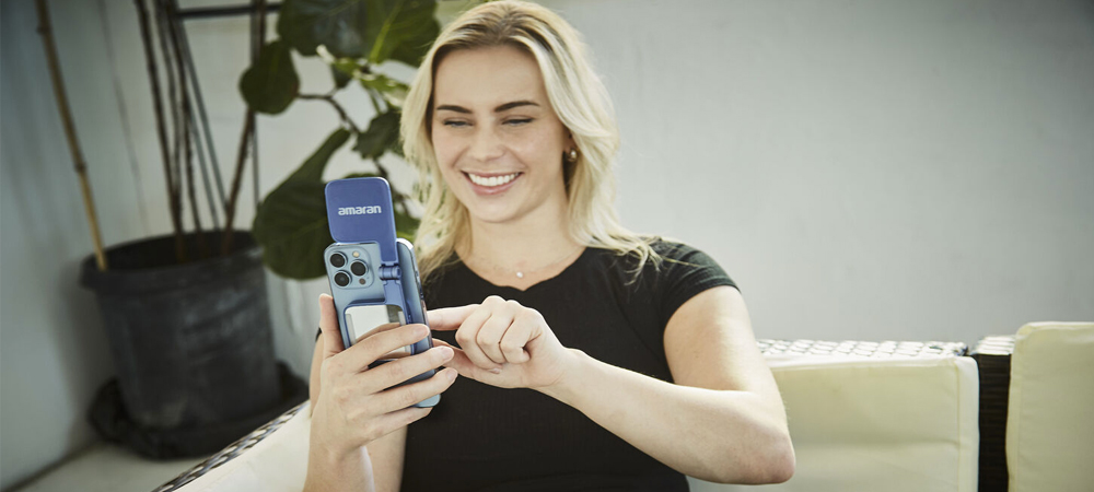 Свет для смартфона Aputure amaran Go White фото в описание 1