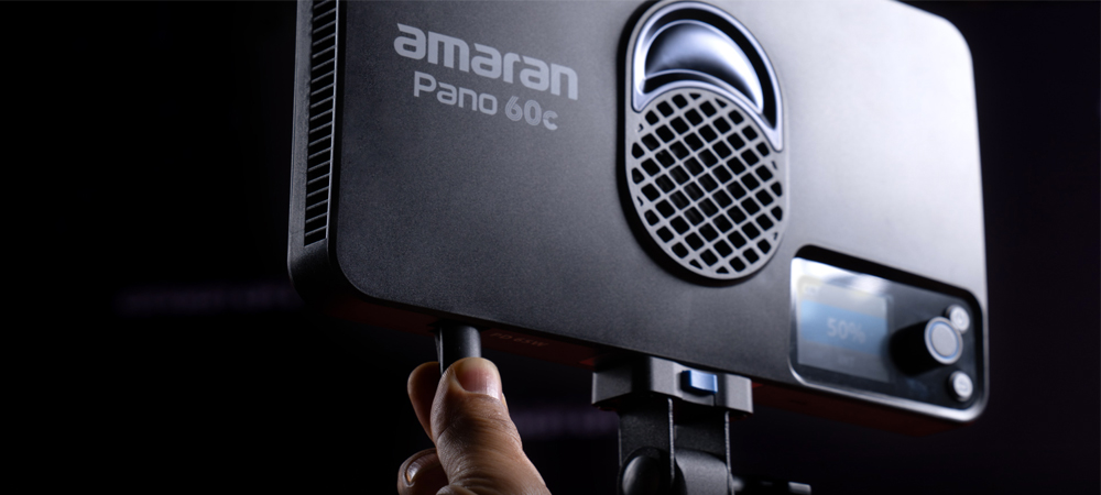 LED панель Amaran Pano 60c Kit Charcoal фото в опис 2