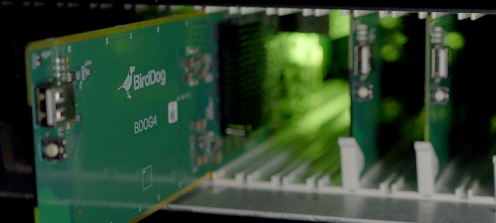  Плата кодирования-декодирования BirdDog OpenGear 4 Channel NDI фото в описание 2