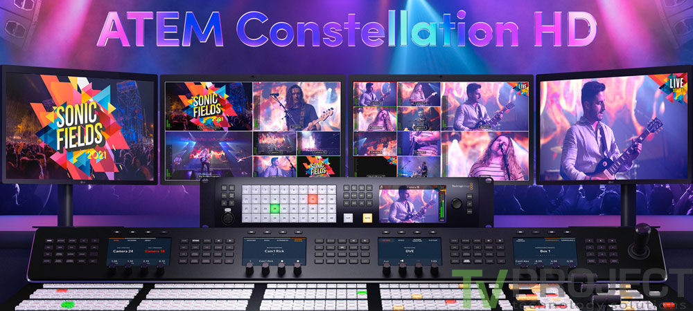 Відеомікшер Blackmagic ATEM 4 M/E Constellation HD фото в опис 1