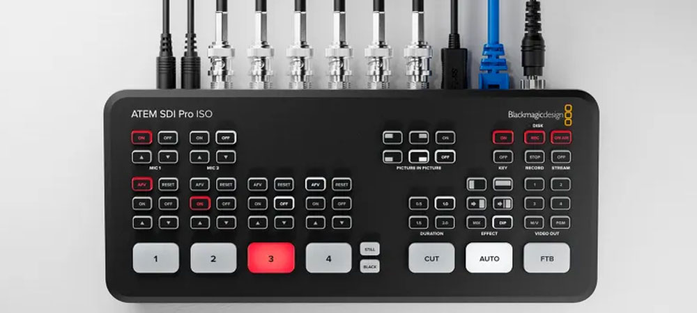 Відеомікшер Blackmagic ATEM SDI Pro ISO фото в опис 1