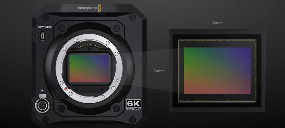 Кинокамера Blackmagic PYXIS 6K (PL) фото в описание 1
