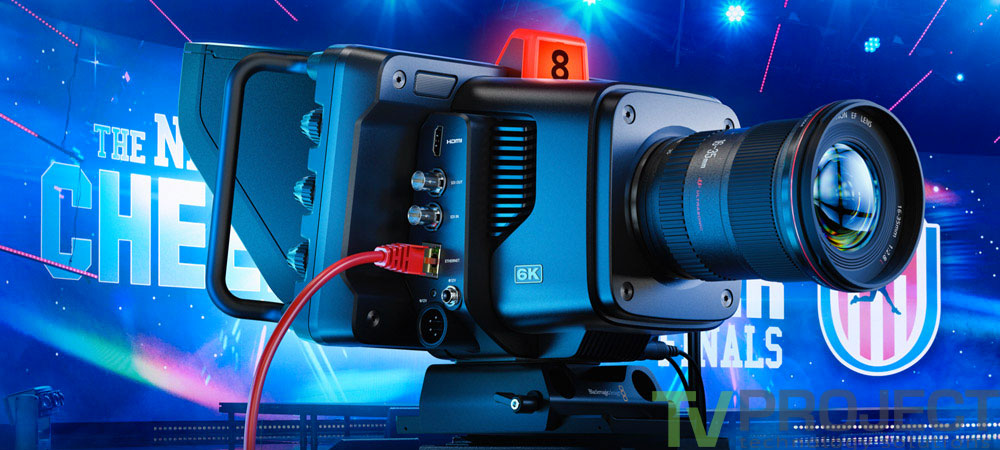 Видеокамера Blackmagic Studio Camera 6K Pro фото в описание 2