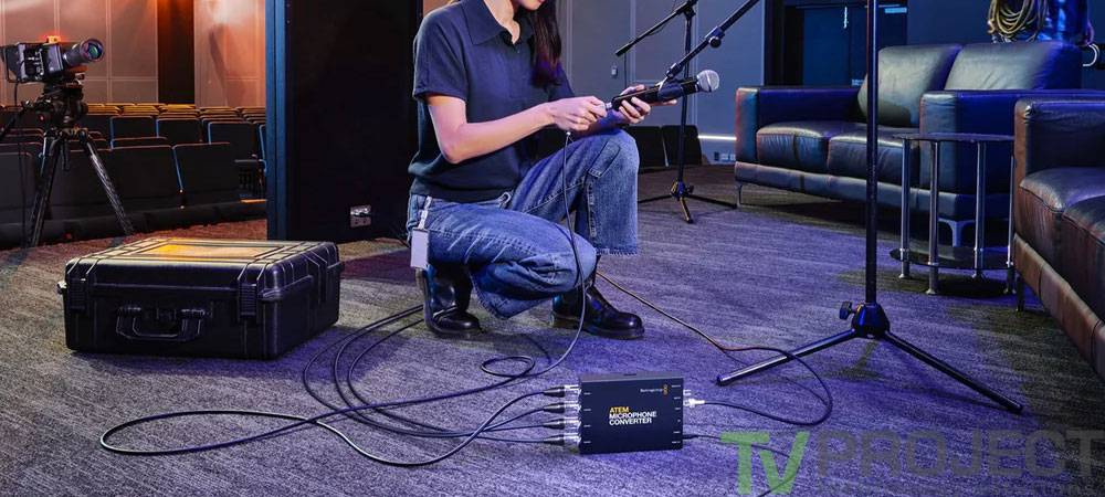 Конвертер Blackmagic ATEM Microphone Converter фото в описание 2