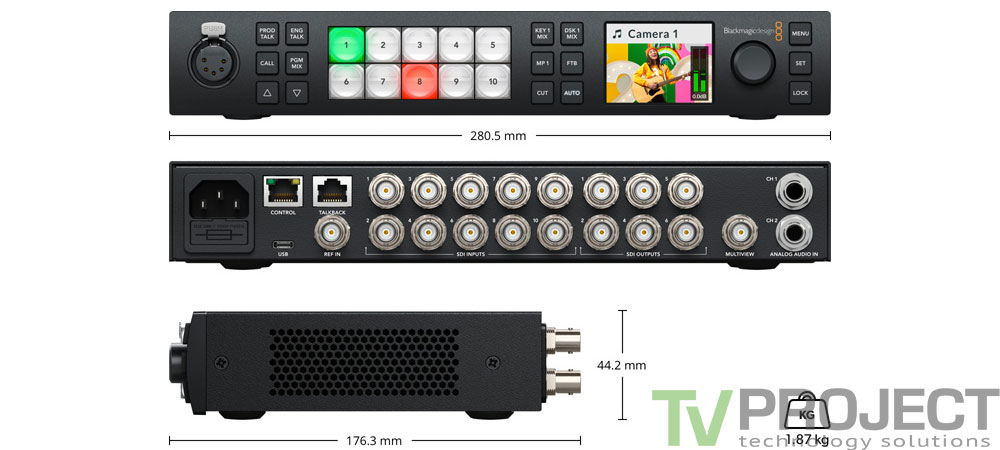 Відеомікшер Blackmagic ATEM 1 M/E Constellation HD фото в опис 1 