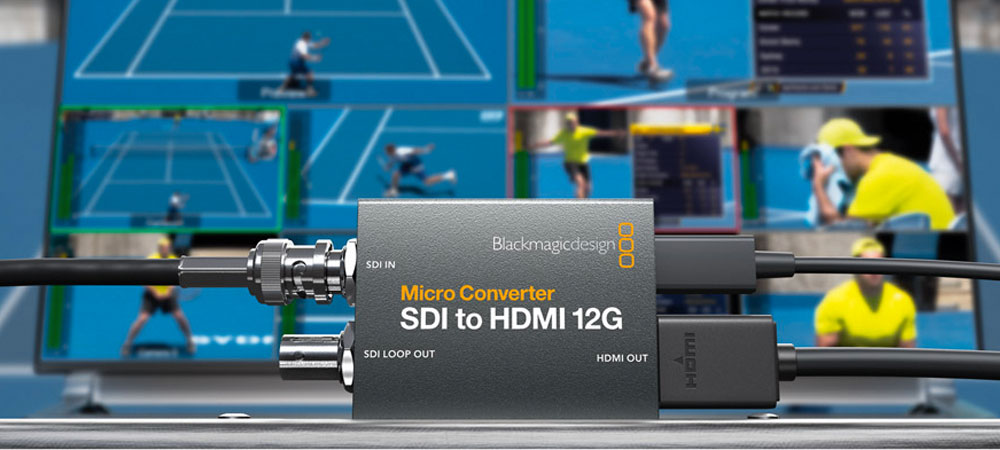 Blackmagic Micro Converter SDI to HDMI 12G wPSU Конвертер фото в описание 2