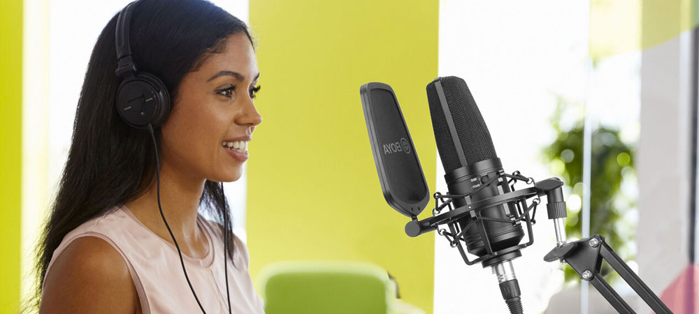 Студійний мікрофон Boya BY-M1000 фото в опис 2