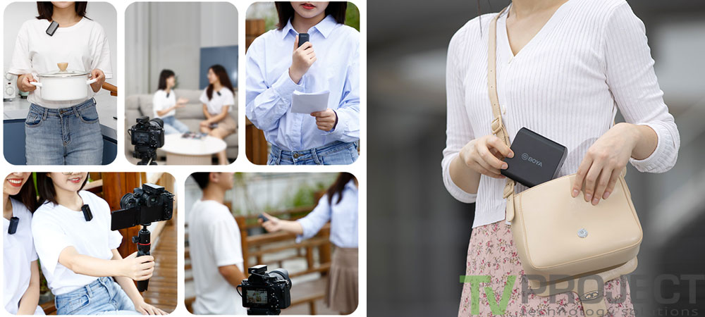 Микрофонная радиосистема Boya BY-XM6-K1 фото в описание 3