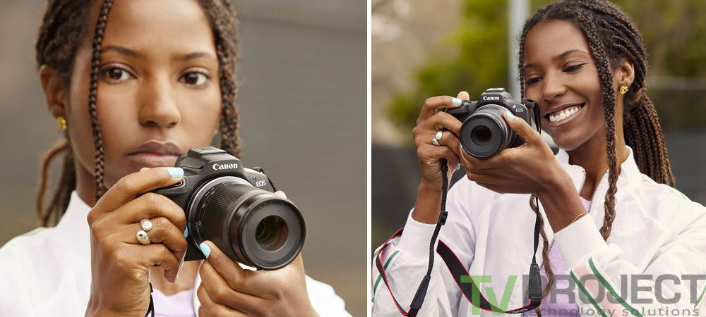 Фотоаппарат Canon EOS R50 RF-S 18-45mm F4.5-6.3 IS STM фото в описание 1