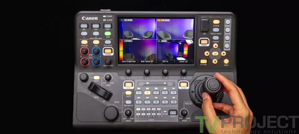 Панель управления Canon RC-IP1000 в описание 1