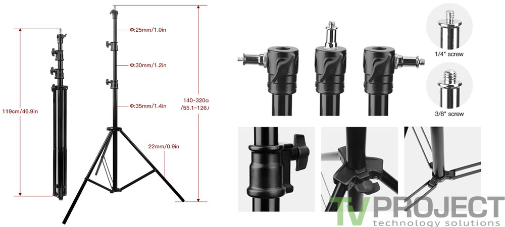 Студійна стійка E-Image LS-PRO32 фото в опис 1