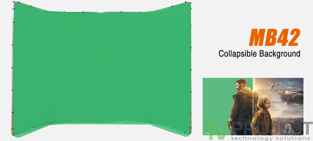 Складной фон хромакей E-Image MB42 Collapsible Background-Green фото в описание 1 