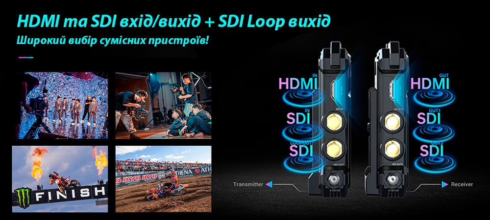 Відеосендер Hollyland Cosmo C1 фото в опис 1