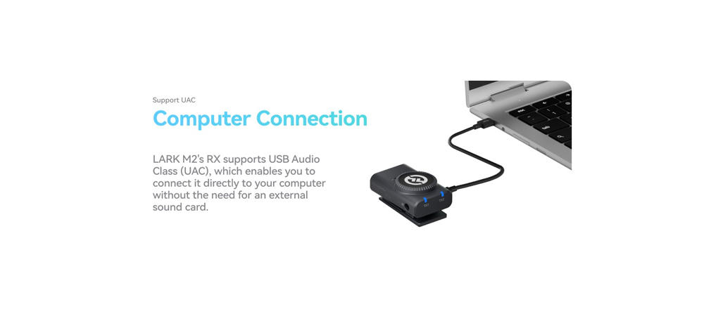 Беспроводной приемник Hollyland LARK M2 Camera Receiver фото в описание 1