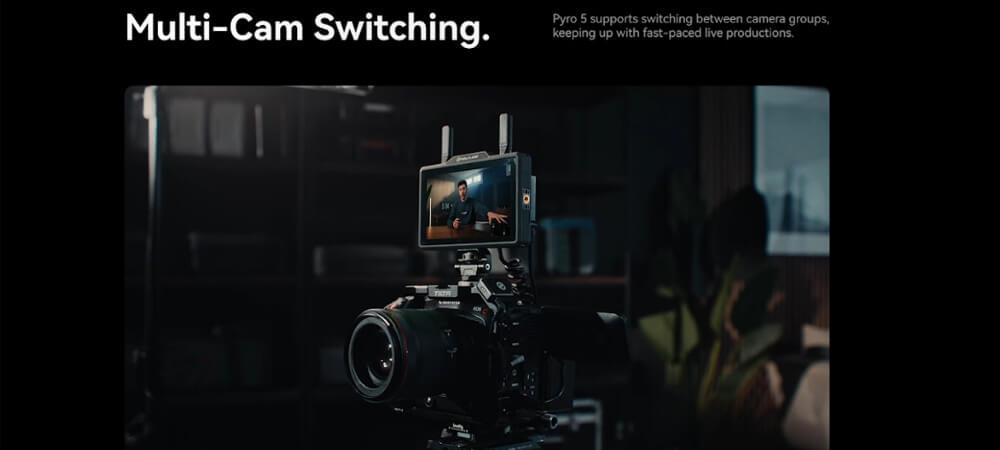 Монітор-відеосендер Hollyland Pyro 5 фото в опис 2