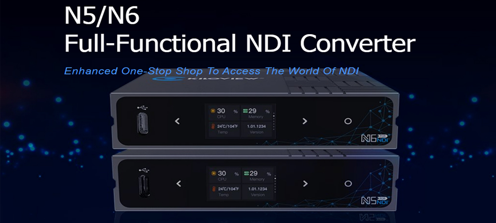 IP енкодер Kiloview N5 3G SDI to Full NDI Bi-Directional фото в опис 1