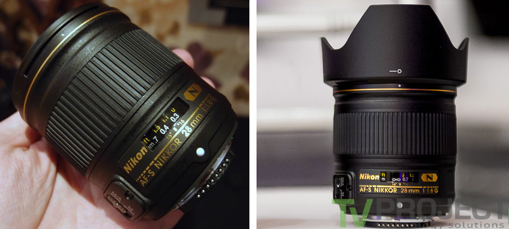 Об'єктив Nikon AF-S NIKKOR 28mm f/1.8G фото в опис 1