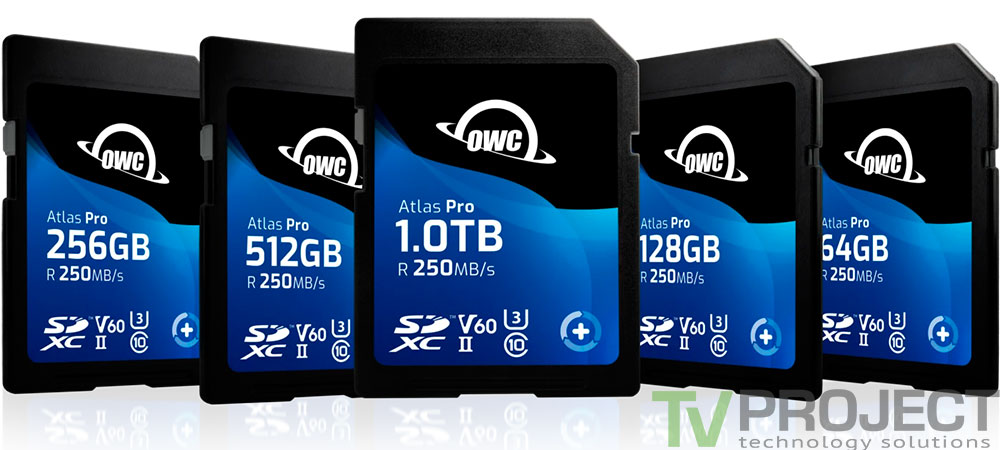 Карта пам'яті OWC Atlas Pro SDXC UHS-II V60 Media Card фото в опис 1