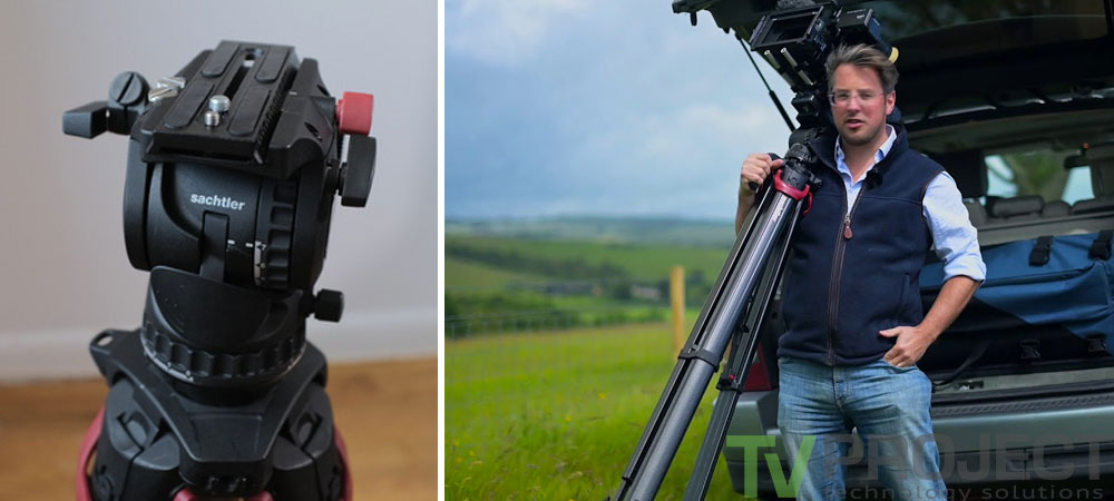 Штатив Sachtler System aktiv8 flowtech75 MS фото в опис 2