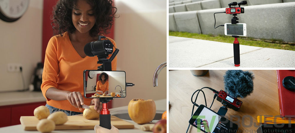 Держатель для смартфона Saramonic SR-BSP1фото описание1