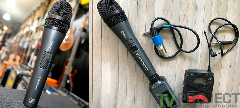 Вокальный микрофон Sennheiser E 845-S фото в описание 1