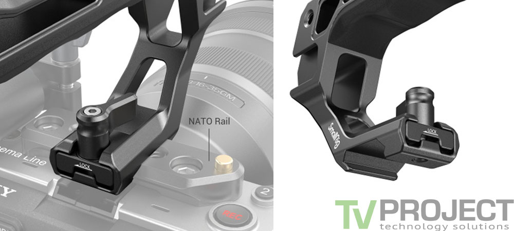 Ручка для клеток SmallRig NATO Top Handle (Lite) 3766 фото в описание 1