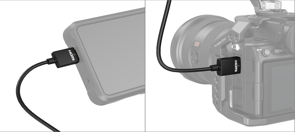 4K HDMI кабель SmallRig Ultra-Slim 4K HDMI Data Cable (A to A) (35cm)фото в описание 1