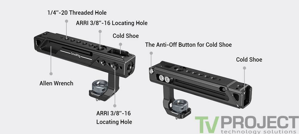 Ручка для клеток SmallRig Adjustable Top Handle (ARRI-Style Mount) фото в описание 1 