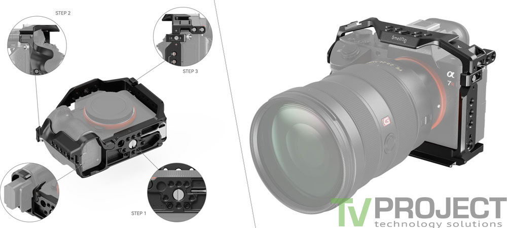 Клетка для камеры SmallRig Cage for Sony Alpha 7 III / Alpha 7R III фото в описание 1