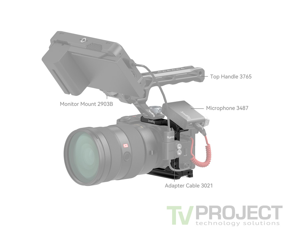 Клетка для камеры SmallRig Half Cage for Sony Alpha 6700/6600/6500/6400 фото в описание 1