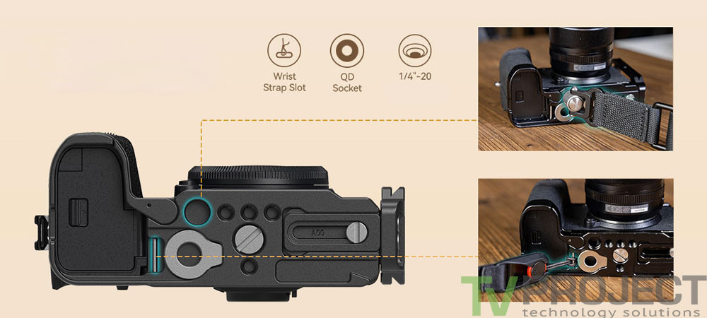 L-брекет SmallRig L-Bracket для Fujifilm X-S20 фото в опис 1 