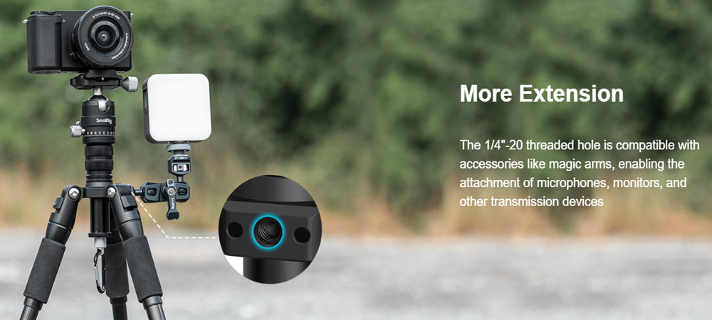 Мини штатив SmallRig Aluminum Mini Tripod VT-20 фото в описание 1