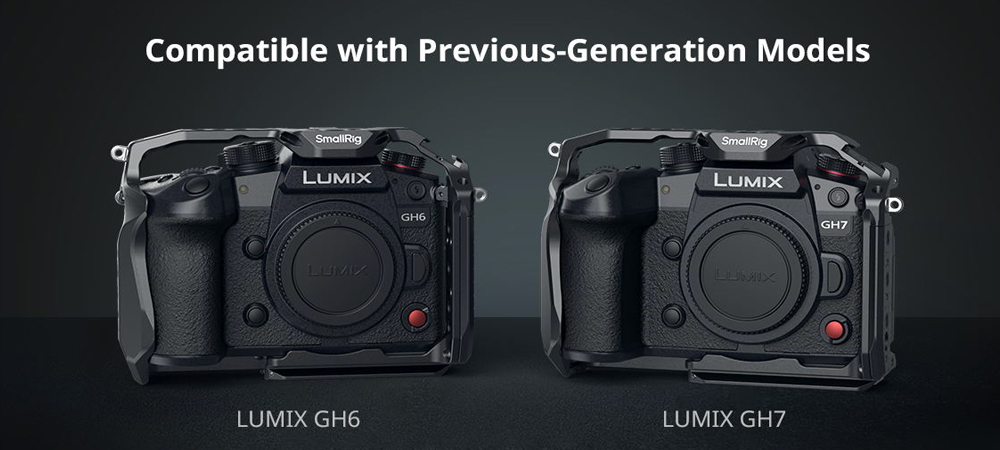 Клітка SmallRig HawkLock Quick Release Cage for Panasonic LUMIX GH7 / GH6 фото в опис 1 