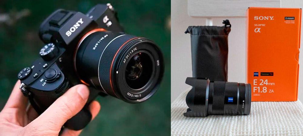 Объектив Sony E 24mm f/1.8 ZA Sonnar T*  фото в описание 1 
