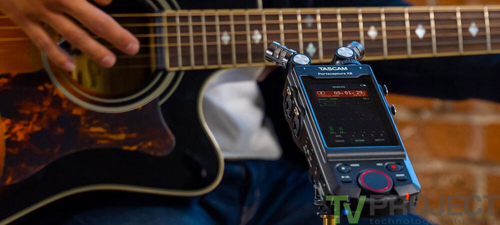  Аудио рекордер Tascam Portacapture X8 фото в описание 3