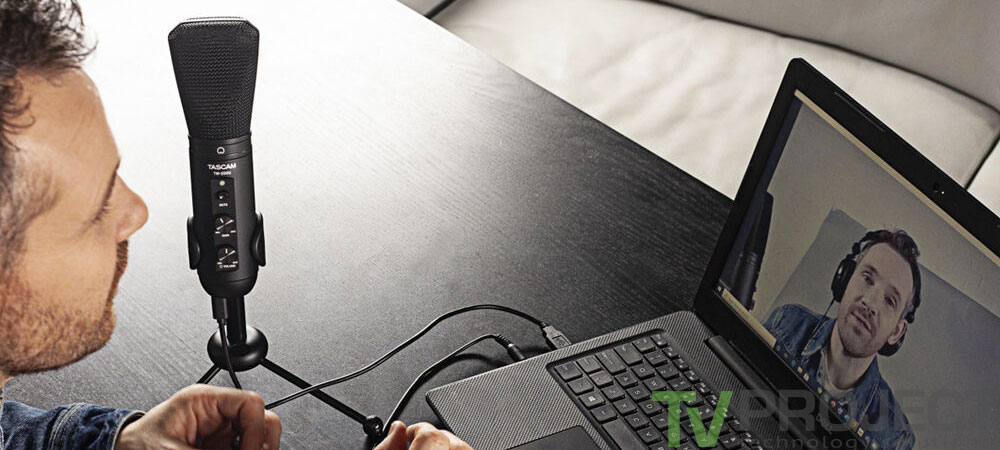 USB микрофон Tascam TM-250U фото в описание 1