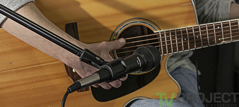 Вокальний мікрофон Tascam TM-82 фото в опис 1 