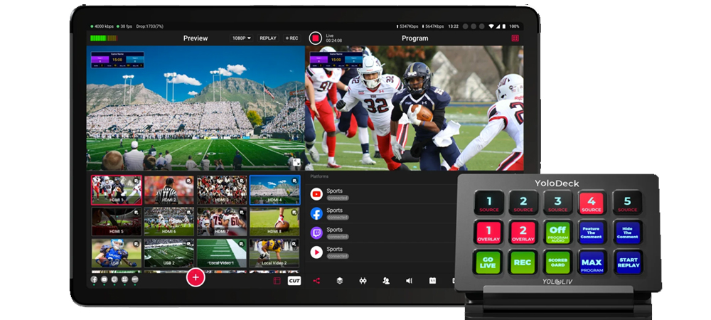 Відеострімер Yololiv YoloBox Extreme фото в опис 1