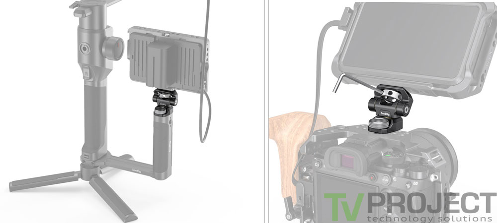 Шарнірне кріплення SmallRig Swivel and Tilt Adjustable Monitor Mount with ARRI фото в опис 1